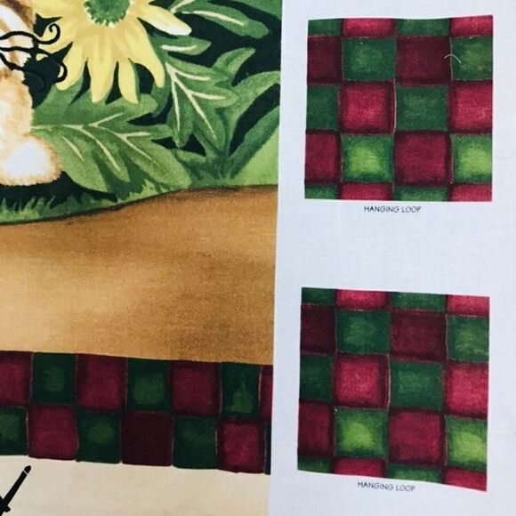 Daisy Kingdom Attack Cat Quilt Fabric - Picture 3 of 6